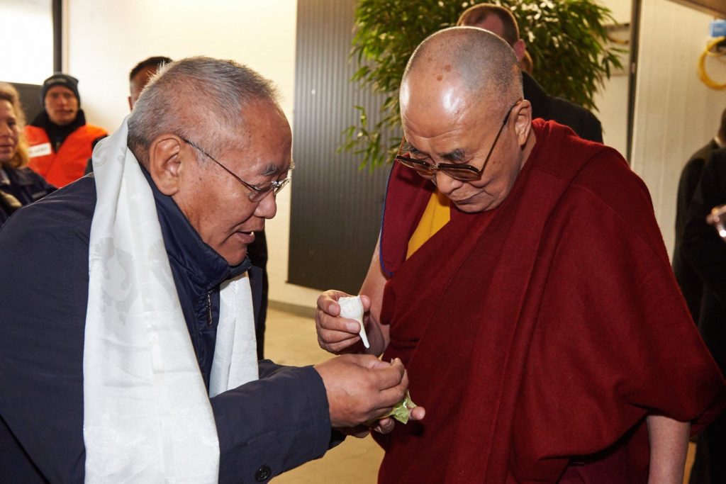 Audience privée avec Sa Sainteté le Dalaï-Lama à Bâle